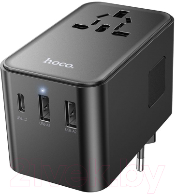 Зарядное устройство сетевое Hoco AC18 + кабель 1C2A
