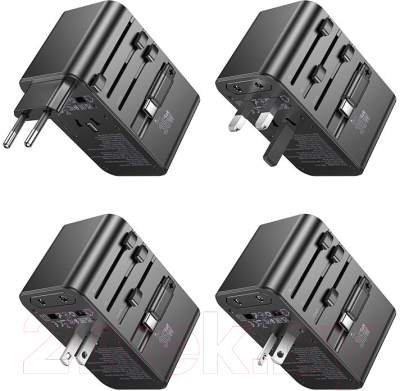 Зарядное устройство сетевое Hoco AC18 + кабель 1C2A