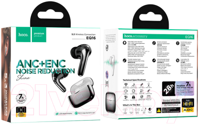 Беспроводные наушники Hoco EQ16 TWS ANC+ENC