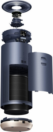 Очиститель воздуха SmartMi Air Purifier 2 / KQJHQ02ZM (графитовый синий)