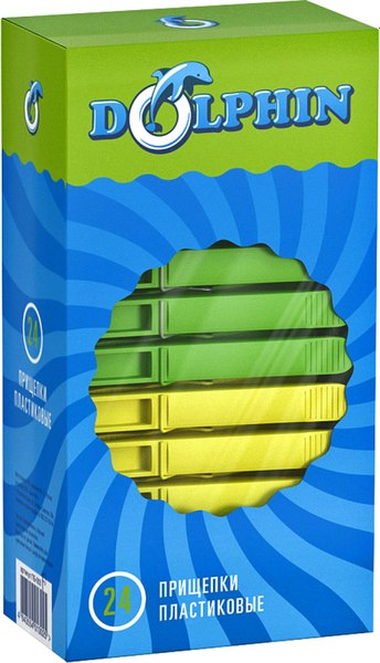 Прищепки АкваМаг Дельфин ПБ-003 - фото