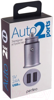Адаптер питания автомобильный Perfeo PF_A4457