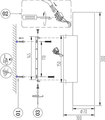 Бра Odeon Light Terrazzo 7012/12WL