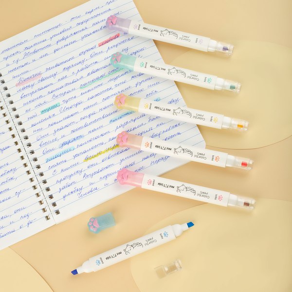 Набор маркеров Meshu White kittens / MS_55401