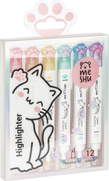 Набор маркеров Meshu White kittens / MS_55401