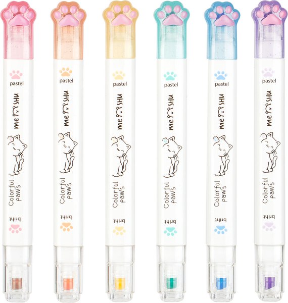 Набор маркеров Meshu White kittens / MS_55401