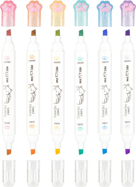 Набор маркеров Meshu White kittens / MS_55401