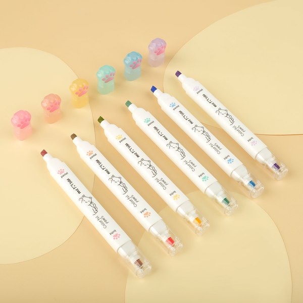 Набор маркеров Meshu White kittens / MS_55401