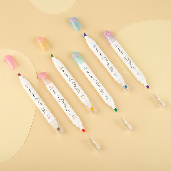 Набор маркеров Meshu White kittens / MS_55401