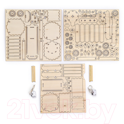 Конструктор электромеханический Лесная мастерская Новогодний экспресс ГП / 10303963
