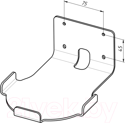 Кронштейн для игровой приставки Rexant 38-0624