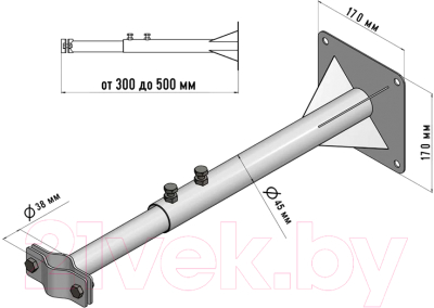 Кронштейн для антенны Rexant 34-0591