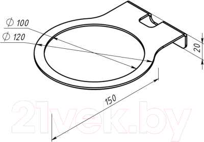 Кронштейн под аппаратуру Rexant 38-0632