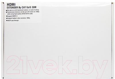 Удлинитель по витой паре Rexant 17-6906