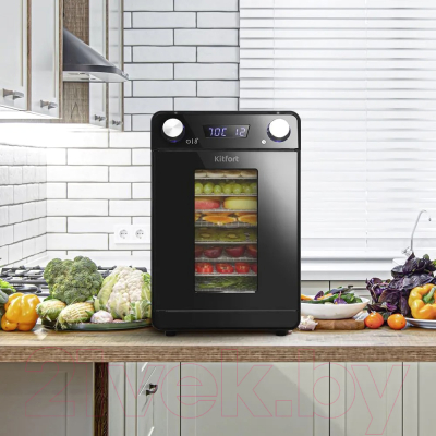 Сушильный шкаф для овощей и фруктов Kitfort КТ-1981