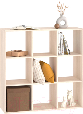 Стеллаж Seven Dreams 9 секций / brick-9 - фото