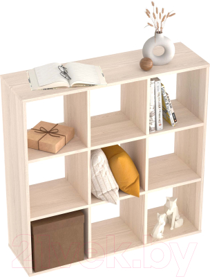 Стеллаж Seven Dreams 9 секций / brick-9