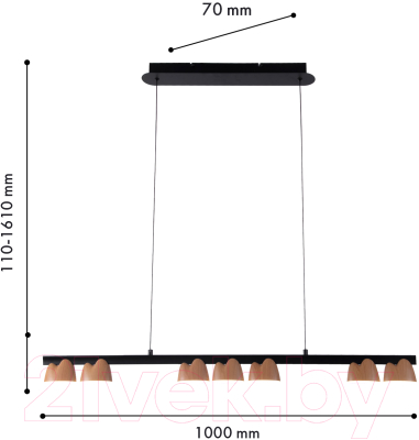 Люстра FAVOURITE 4266-7P