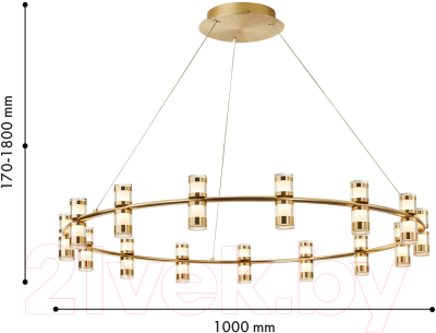 Люстра FAVOURITE 4323-15P