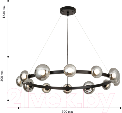 Люстра FAVOURITE 4517-12P