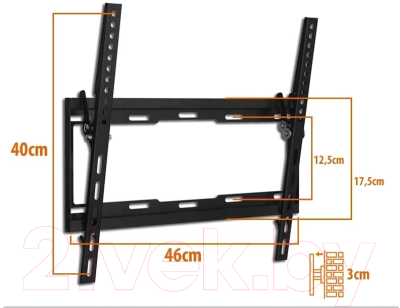 Кронштейн для телевизора Lextool LXLCD38