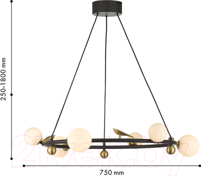 Люстра FAVOURITE 4324-6P