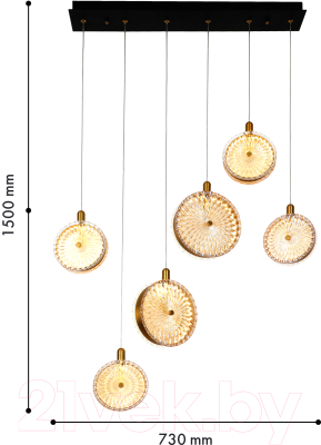 Люстра FAVOURITE 4488-6P