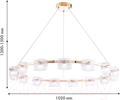 Люстра FAVOURITE 4248-15P