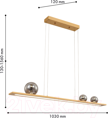 Люстра FAVOURITE 4549-3P
