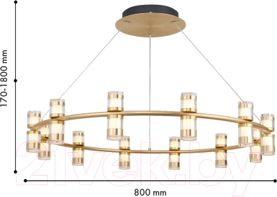 Люстра FAVOURITE 4323-12P