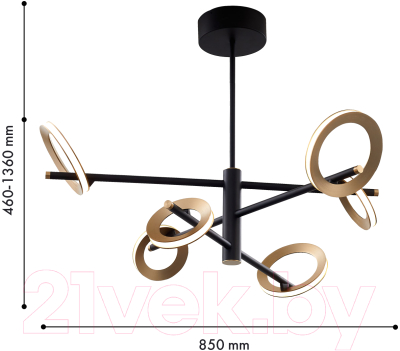 Люстра FAVOURITE 4322-6P