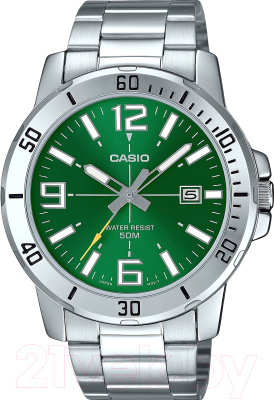 Часы наручные мужские Casio MTP-VD01D-3B - фото