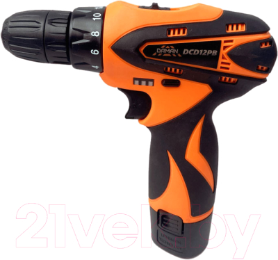 Аккумуляторная дрель-шуруповерт Daman DCD12PB - фото