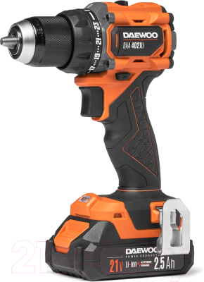 Аккумуляторная дрель-шуруповерт Daewoo Power DAA 4021Li SET - фото