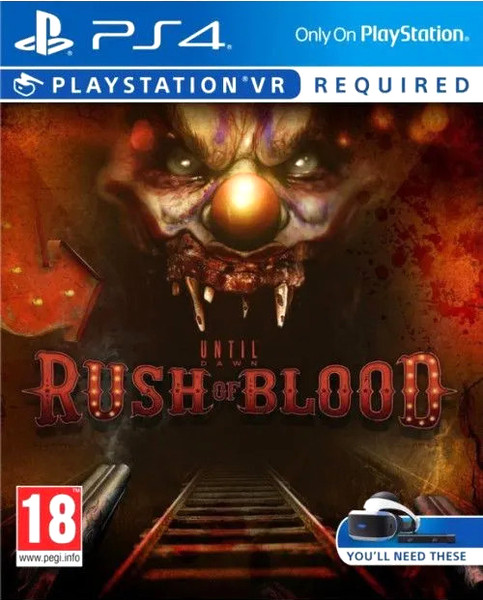Игра для игровой консоли PlayStation 4 Until Dawn: Rush of Blood PS VR - фото