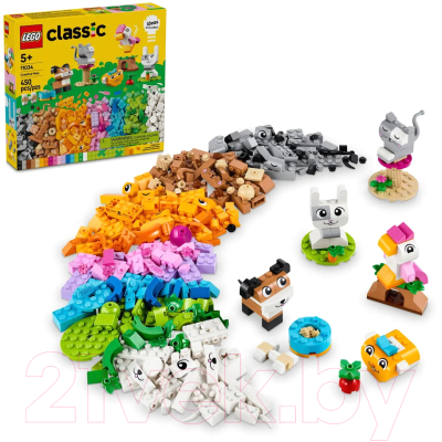 Конструктор Lego Classic Креативные домашние животные / 11034