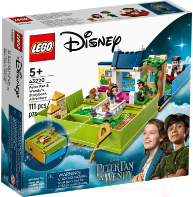 Конструктор Lego Disney Книга приключений Питера Пена и Венди / 43220 - фото