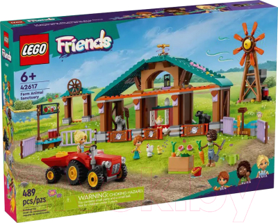 Конструктор Lego Friends Ферма для сельскохозяйственных животных / 42617 - фото