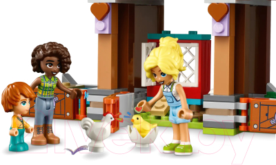 Конструктор Lego Friends Ферма для сельскохозяйственных животных / 42617