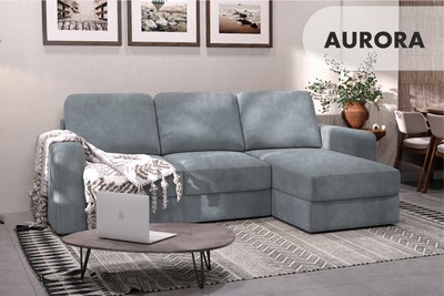 Диван угловой Mio Tesoro Aurora правый