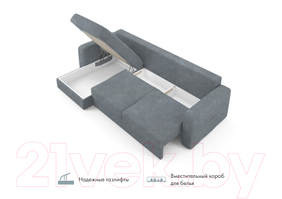 Диван угловой Mio Tesoro Aurora левый 