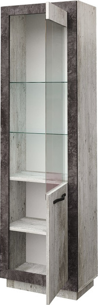 Шкаф с витриной Мебель-КМК Л Эстель 0738.22-02