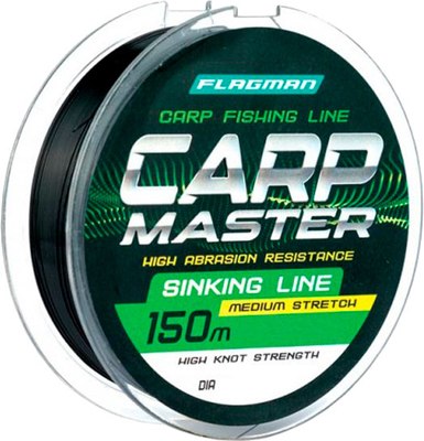 Леска монофильная Flagman Fishing Carp Master 150m 0.28mm / FL06150028 - фото