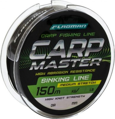 Леска монофильная Flagman Fishing Carp Master 150m 0.30mm / FL06150030