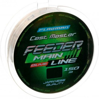 Леска монофильная Flagman Fishing Cast Master Feeder Main Line 150м 0.22мм / CMF150022 - фото