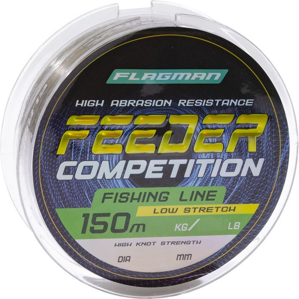 Леска монофильная Flagman Fishing Feeder Competition 150m 0.22mm / FL09150022 - фото