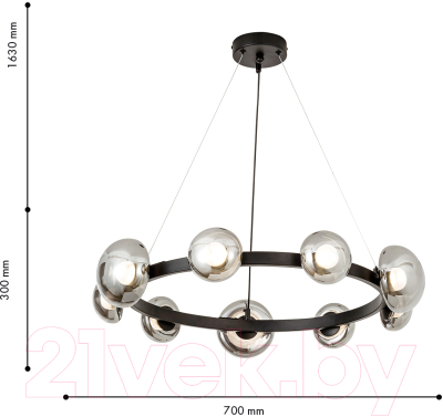 Люстра FAVOURITE 4517-9P