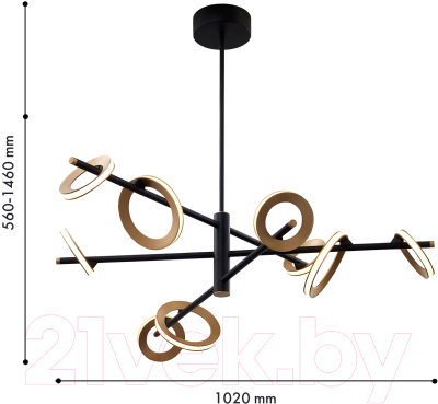 Люстра FAVOURITE 4322-9P