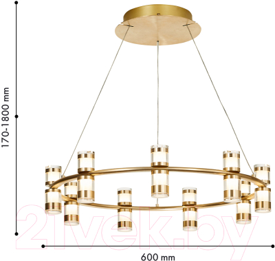 Люстра FAVOURITE 4323-9P