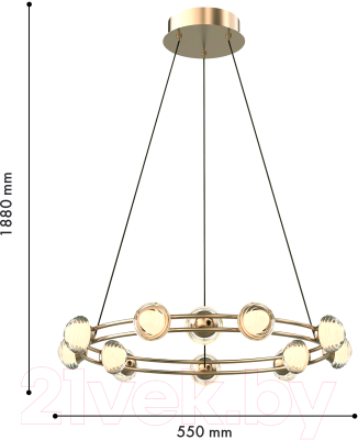 Люстра FAVOURITE 4382-12P